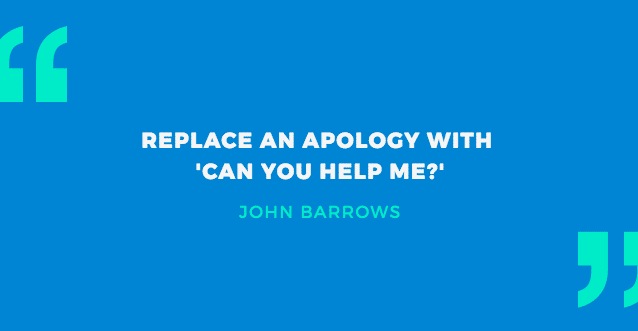 Cold Calling Tips: Replace an Apology with "Can You Help Me?"