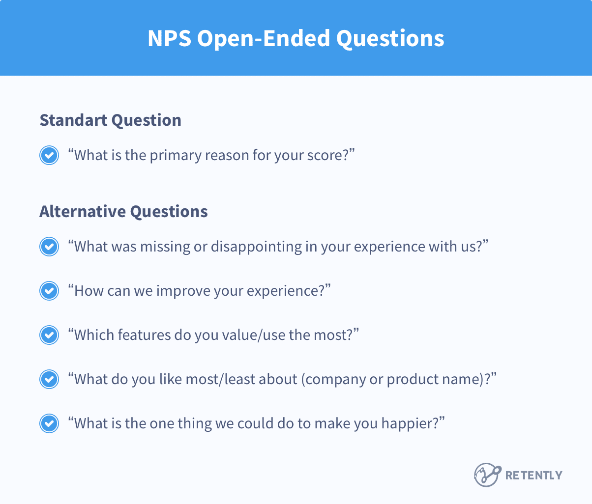 Market research methods: NPS open-ended questions with questionnaires