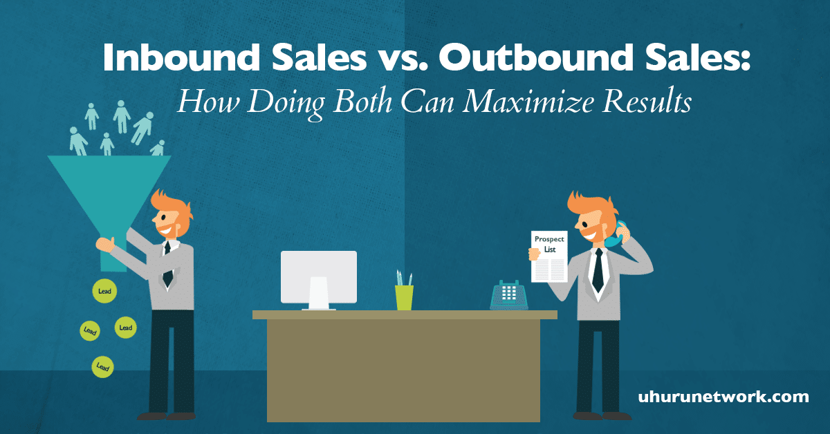 Inbound sales versus outbound sales