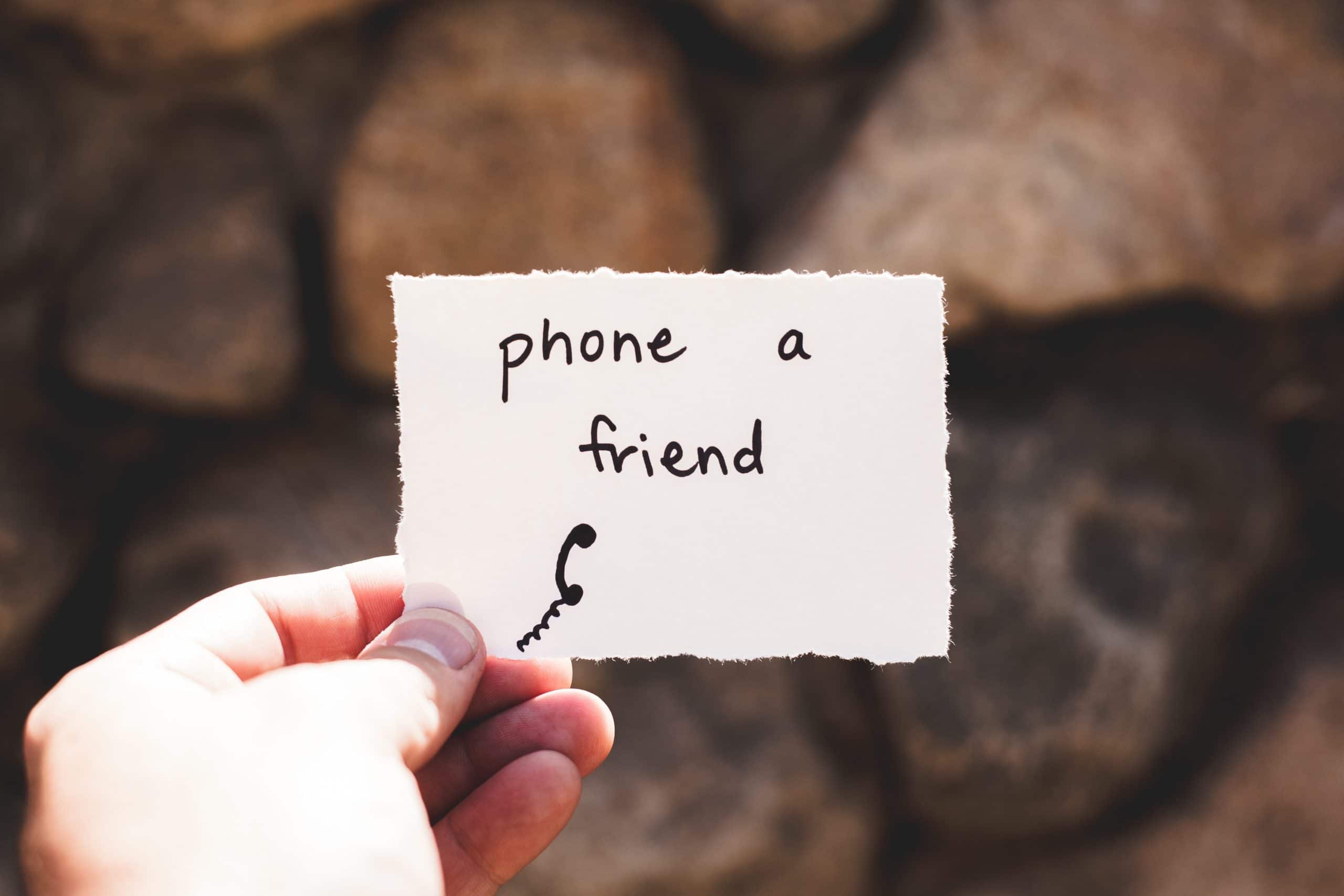 Phone a Friend: Work Life Balance