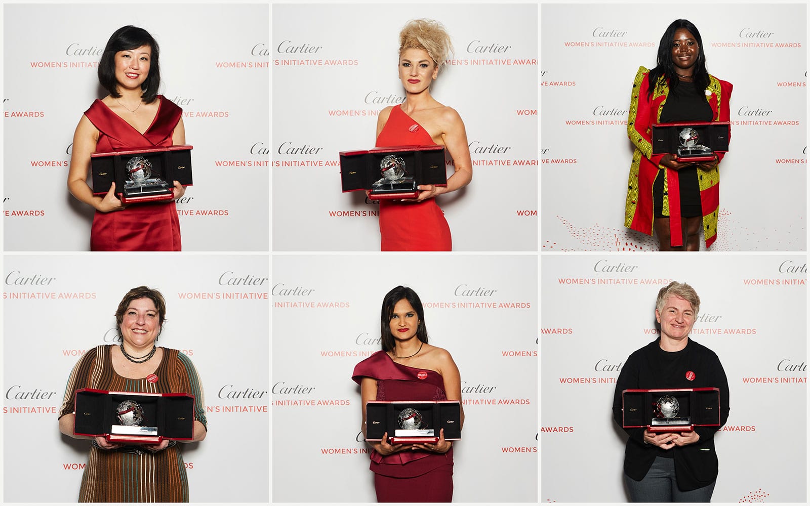 Winners of the Cartier Women's Initiative Awards 2018