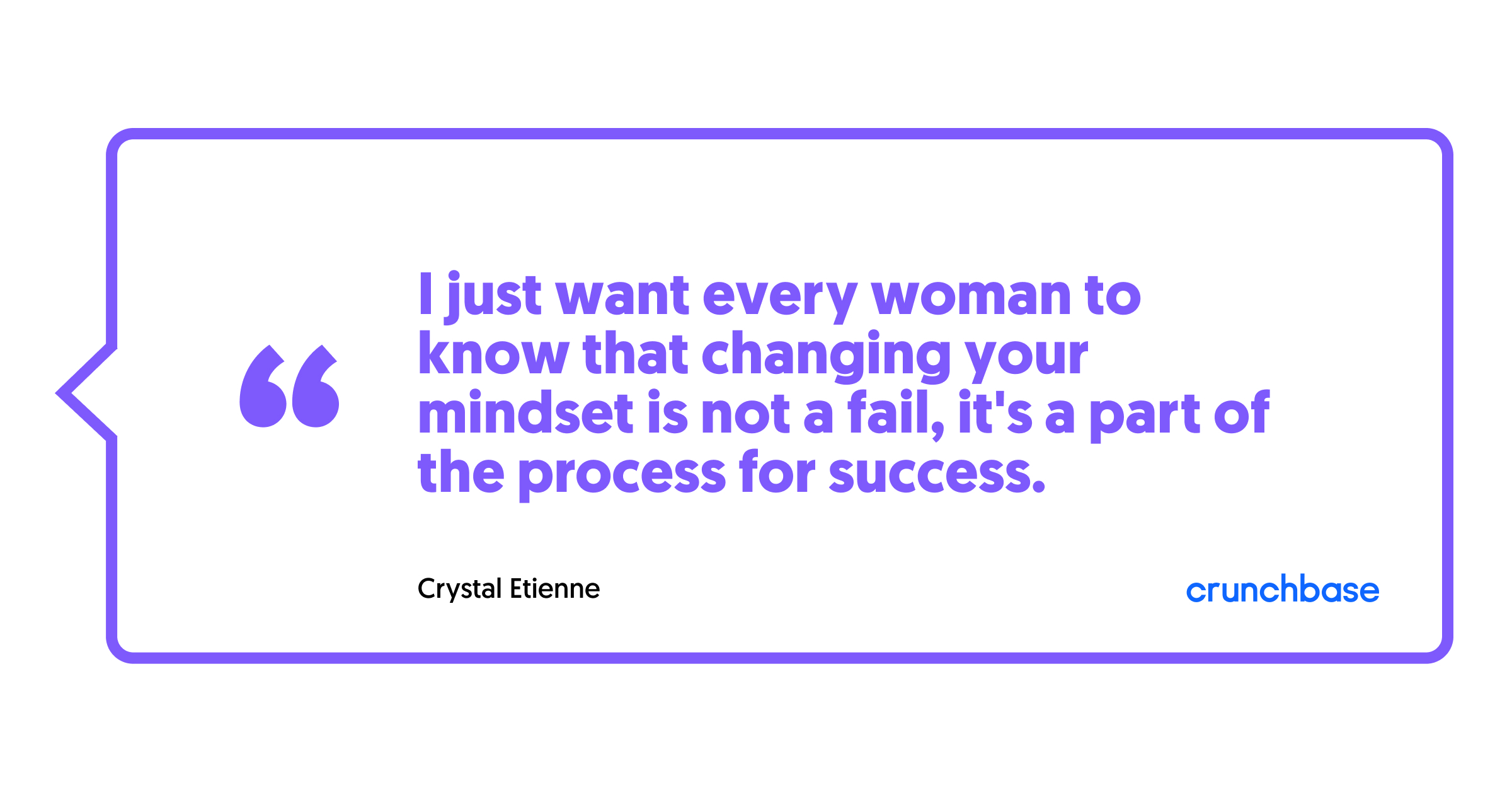 Crystal Etienne quote card