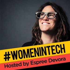 Women in tech podcast cover page
