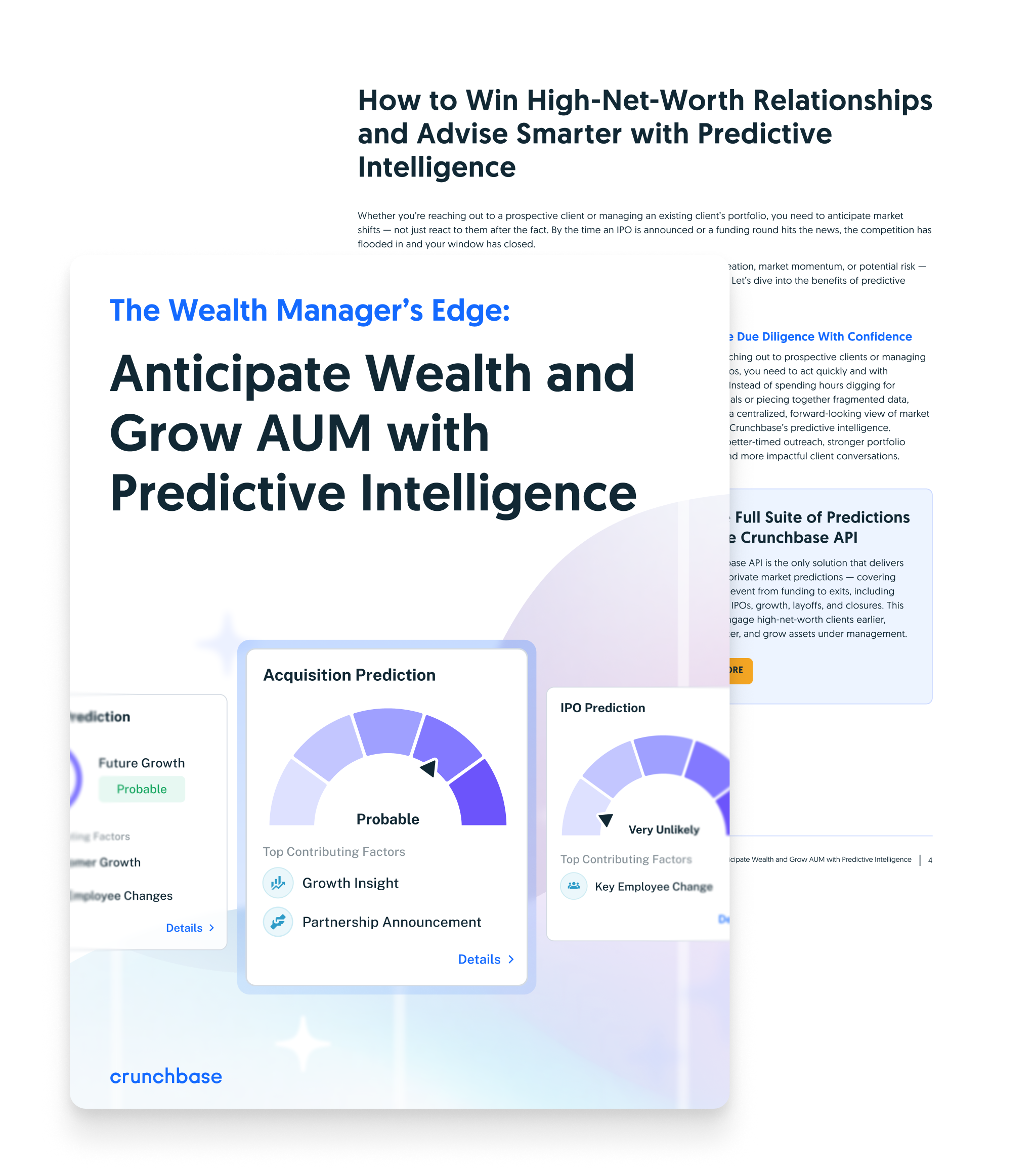 Crunchbase's predictive intelligence for wealth managers and financial advisors