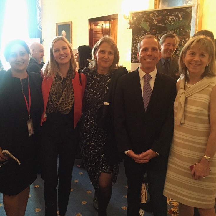 At the White House with Kate Mitchell, Scale Venture Partners and Jessica Straus, NVCA